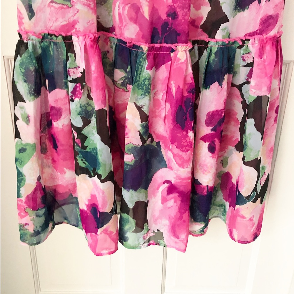Nicole Miller Studio | Ruffle Sleeve Maxi DressNWT - Picture 5 of 8